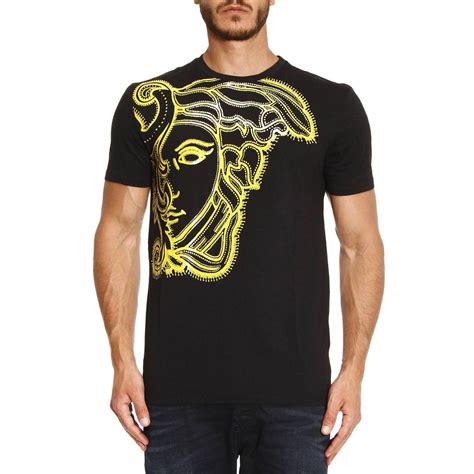 men's versace t-shirt|versace fitted shirts for men.